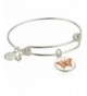 Halos Glories Butterfly Silver Bracelet