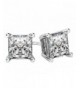 Princess Sterling Surgical Stainless Earrings