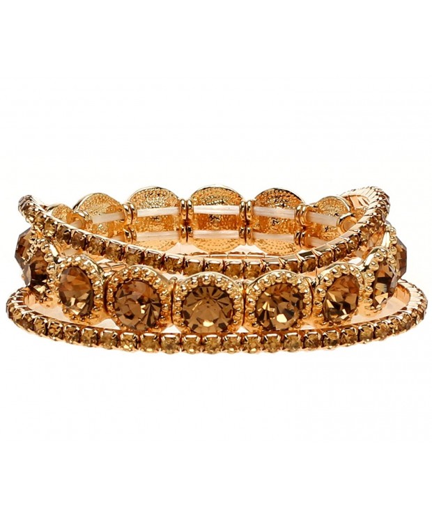 Lova Jewelry Elastic Crystal Bracelets