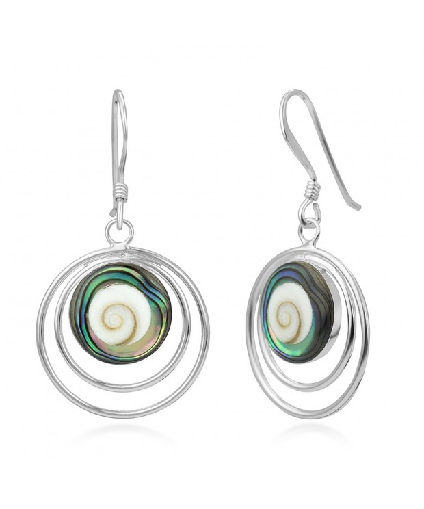 Sterling Silver Adorable Multi Circle Earrings