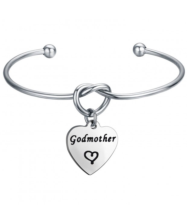 FEELMEM Godmother Bracelet Godmothers Charm Silver
