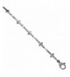 Surgical Steel Cross Chain Bracelet