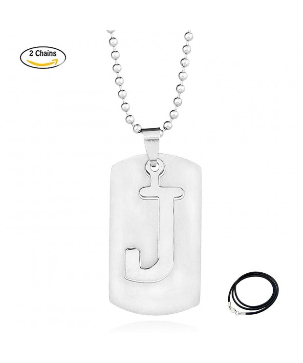 LUCBUY Stainless Personalized Letters Necklace