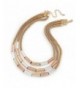 Stylish Strand Layered Tunnel Necklace