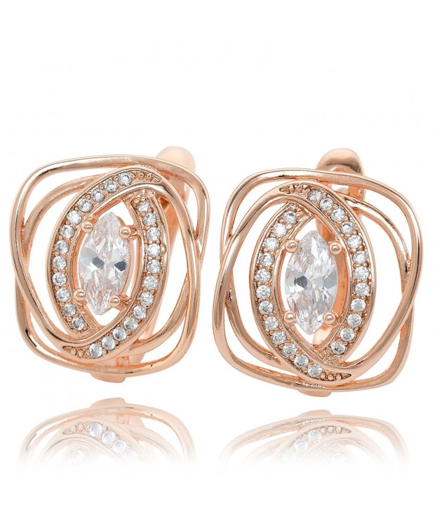 Olivia Star Hypoallergenic Earrings Zirconia