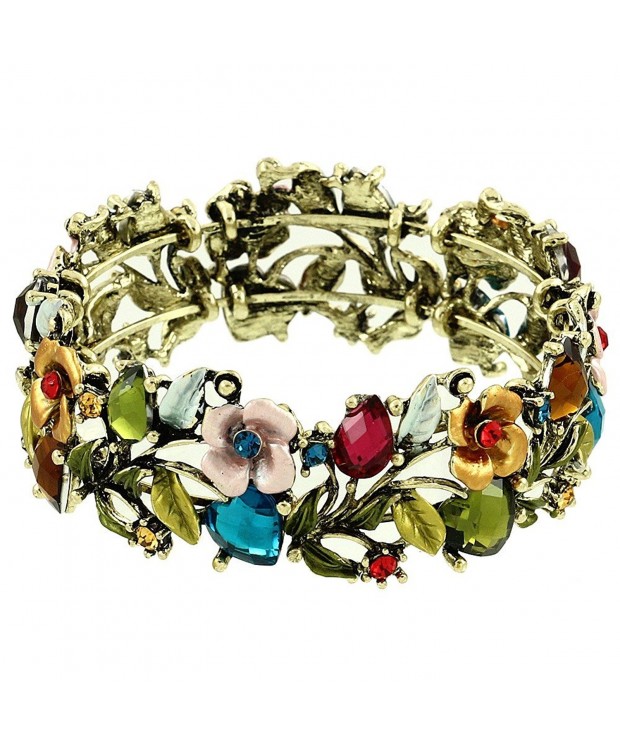 Falari Vintage Bracelet Hand Painted BG401 AGMT