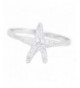 Starfish Pave Sterling Silver Star
