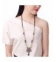 HONEYJOY Charming Crystal Teardrops Necklace