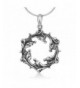 Sterling Filigree Vintage Pendant Necklace