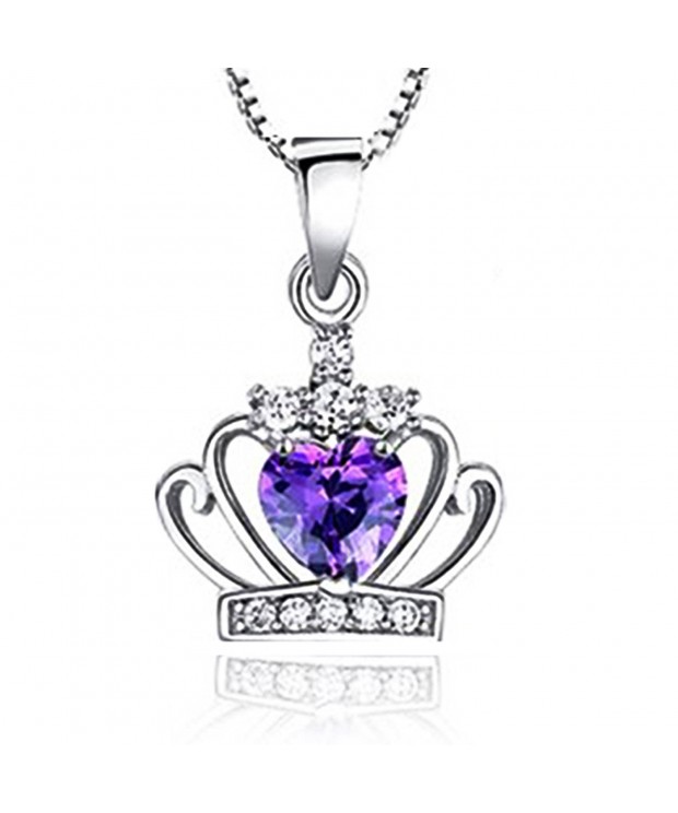 Sephla Princess Crystal Pendant Necklace