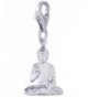 Rembrandt Charms Buddha Sterling Engravable