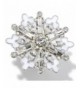 Ritzy Couture Wonderland Snowflake Silvertone