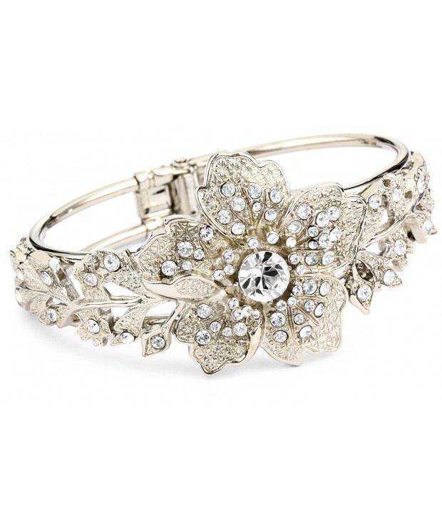 1928 Bridal Silver Vintage Inspired Bracelet