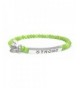 Inspirational Strong Stacking Elastic Bracelet