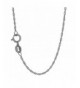 JewelStop Solid Singapore Necklace Spring