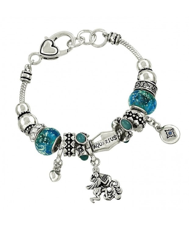 DianaL Boutique Aquarius Horoscope Bracelet