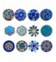 Souarts Rhinestone Button Jewelry Charms