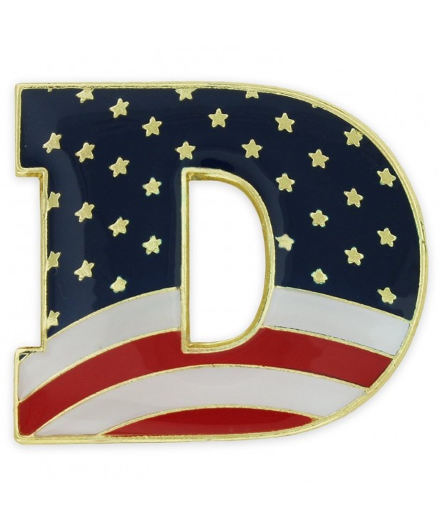 PinMarts American Democratic Patriotic Enamel