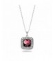 Classic Silver Plated Crystal Necklace
