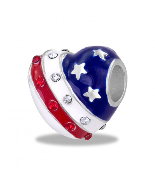 DaVinci Bead Patriotic Heart DB96 8 DAV