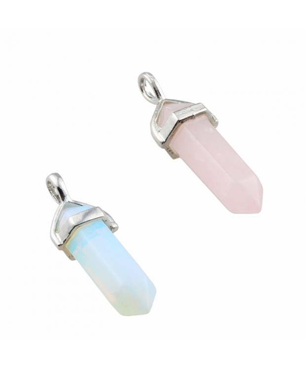 Samtree Healing Crystal Pendant Necklace