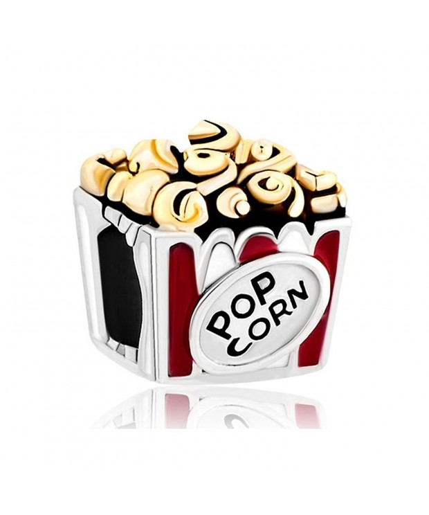 LovelyJewelry Popcorn European Charms Bracelet
