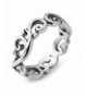 Sterling Silver Filigree Curves Pattern