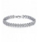 Geerier Rhinestone Stretch Bracelet Genuine