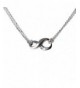 Sterling Infinity Pendant Necklace Christmas