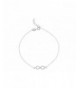 Finejewelers Sterling Silver Infinity Bracelet