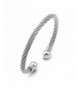 Stainless Surgical Magnet Bangle Bracelet