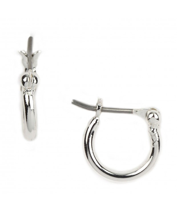 Napier Basic Small Hoop Earrings