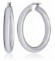 SilverLuxe Womens Sterling Large Earrings