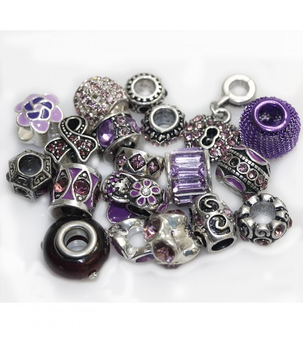 Assorted Rhinestone Bracelets Chamilla Amethyst