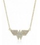 DC Comics Wonderwoman Silver Plated Necklace