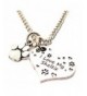 Sheltie Print Pewter Fashion Necklace