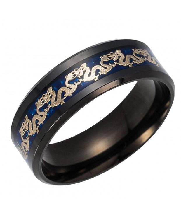 Rings Dragon Stainless Wedding Jewelry