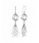 Gem Avenue Sterling Twisted Earrings