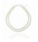 Simulated Chunky Collar Necklace Strands