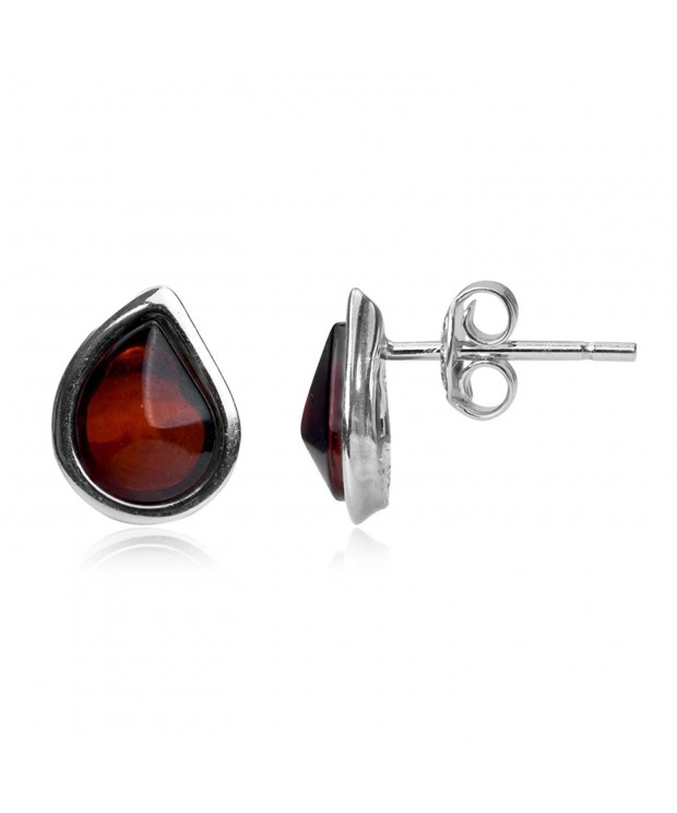 Cherry Sterling Silver Tearop Earrings