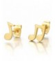 Music Earrings Stainless Steel Women