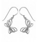 Boma Sterling Silver Butterfly Earrings