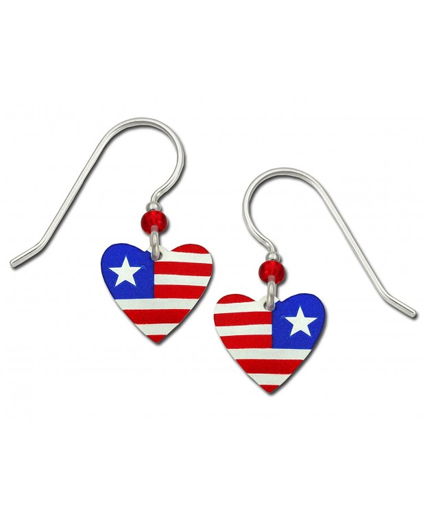 Sienna Sky Patriotic Painted Earrings