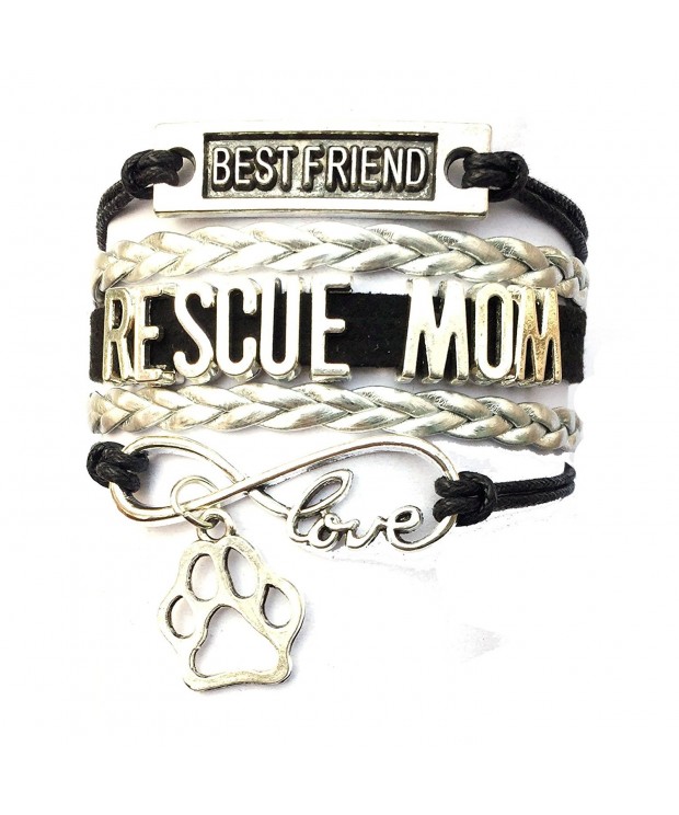 DOLON Braided Friend Rescue Bracelet Black