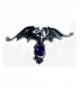 Small Liberty Dragon Blue Crystal