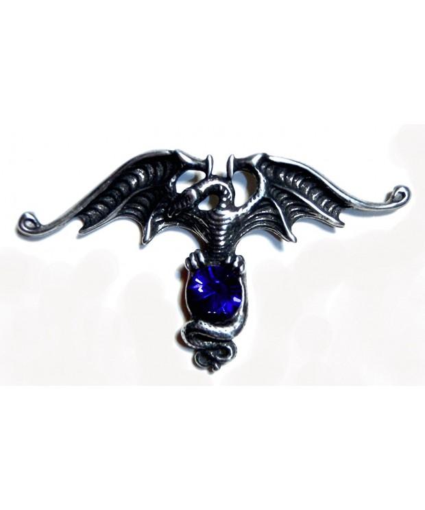 Small Liberty Dragon Blue Crystal