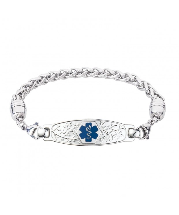 Divoti Engraved Beautiful Bracelet Stainless