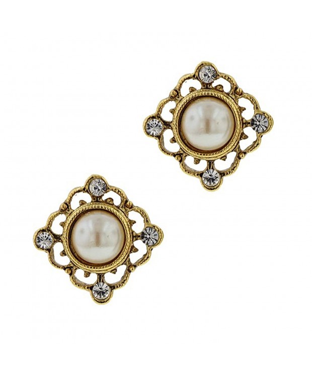 1928 Jewelry Inspirational Pearl Earrings
