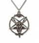 Baphomet Inverted Pentacle Satanic Necklace