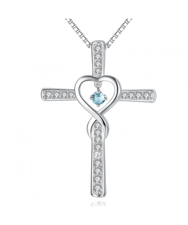 Aquamarine Birthstone Girlfriend Friendship Christmas